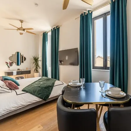 The Gatsby - 50m Des Halles - Climatisation - Navette Grands Buffets Apartament *